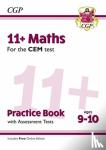 CGP Books - 11+ CEM Maths Practice Book & Assessment Tests - Ages 9-10 (with Online Edition)