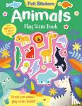 Elliot, Kit - Felt Stickers Animals Play Scene Book