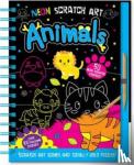 Isaacs, Connie - Neon Scratch Art Animals