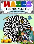Moore, Penelope - Mazes for Kids Ages 8-12 Solutions Included - Maze Activity Book 8-10, 9-12, 10-12 year old Workbook for Children with Games, Puzzles, and Problem-Solving (Maze Learning Activity Book for Kids)