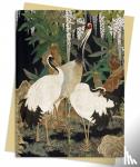  - Ashmolean Museum: Cranes, Cycads & Wisteria Greeting Card Pack - Pack of 6