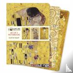 Flame Tree Studio - Gustav Klimt Set of 3 Standard Notebooks