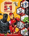 Marvel Entertainment International Ltd - Marvel Avengers: 5 in 1 Colouring