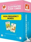 Books, Foxton - Illustrated High-Frequency Words Flash Cards for Reception, Year 1 and Year 2 - Perfect for Home Learning - with 100 Colourful Illustrations