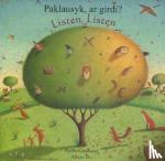 Gershator, Phillis - Listen, Listen in Lithuanian and English