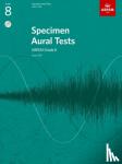  - Specimen Aural Tests, Grade 8 with 2 CDs