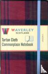  - Waverley (M): Lindsay Tartan Cloth Pocket Commonplace Notebook - Waverley Genuine Scottish Tartan Notebook