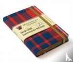 Waverley Scotland - Waverley (M): Hamilton Red Tartan Cloth Commonplace Notebook