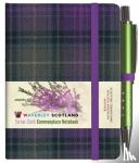  - Waverley S.T. (S): Heather Mini with Pen Pocket Genuine Tartan Cloth Commonplace Notebook
