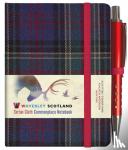  - Waverley S.T. (S): Hunting Mini with Pen Pocket Genuine Tartan Cloth Commonplace Notebook