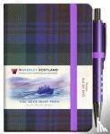 Scotland, Waverley - The Skye Boat Song Tartan Notebook (mini with pen)