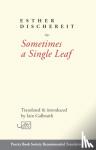 Dischereit, Esther - Sometimes a Single Leaf