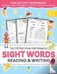 Panda Education, Scholastic - Sight Words Top 150 Must Know High-frequency Kindergarten & 1st Grade - Fun Reading & Writing Activity Workbook, Spelling, Focus Words, Word Problems