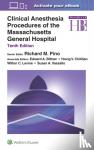  - Clinical Anesthesia Procedures of the Massachusetts General Hospital