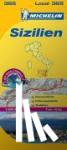  - Michelin Lokalkarte Sizilien 1 : 220 000 - Ortsverzeichnis, Entfernungstabelle, Stadtpläne
