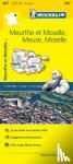  - Meuse, Meurthe-et-Moselle, Moselle, - Michelin Local Map 307
