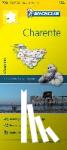  - Michelin Charente 1 : 150 000 - Straßen- und Tourismuskarte