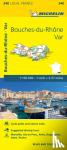 Michelin - Bouches-du-Rhone, Var - Michelin Local Map 340 - Map