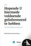 Janssens, Katrien, Barki, Farida - Hopende U hiermede voldoende geïnformeerd te hebben - tips voor duidelijke bewonersbrieven