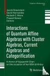  - Interactions of Quantum Affine Algebras with Cluster Algebras, Current Algebras and Categorification
