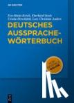 Krech, Eva-Maria - Deutsches Aussprachewörterbuch