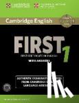  - Cambridge English First 1 for updated exam. Student's Book with answers and downloadable audio - Student's Book with answers and downloadable audio