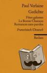 Verlaine, Paul - Gedichte: Fetes galantes / La Bonne Chanson / Romances sans paroles