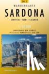  - Swisstopo 1 : 50 000 Sardona - Sernftal - Flims - Calanda. Offizielle Wanderkarte der SAW