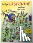 Speer, Larissa - Lustige Labyrinthe. Rund um die Stadt | Labyrinth-Rätsel ab 5 Jahren - Rund um die Stadt