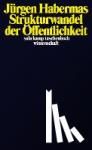 Habermas, Jürgen - Strukturwandel der Öffentlichkeit