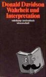 Davidson, Donald - Wahrheit und Interpretation