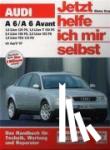 Korp, Dieter - Audi A6 / A6 Avant ab April 1997. Jetzt helfe ich mir selbst - Benziner/Vierzylinder: 1,8 Liter (125 PS), 1,8 Liter T (150 PS). Benziner/Sechszylinder: 2,4 Liter (165 PS), 2,8 Liter (193 PS). Diesel/Vierzylinder: 1,9 Liter TDi (110 PS)