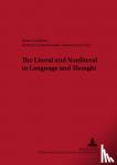  - The Literal and Nonliteral in Language and Thought
