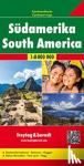  - South America Map, Pleated Physical/Political 1: 8 000 000