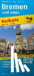  - Bremen & umzu bicycle map - Radkarte mit Ausflugszielen, Einkehr- & Freizeittipps, Tourenvorschlägen