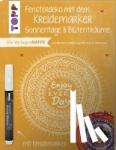 Brändle, Bine - Vorlagenmappe Fensterdeko mit dem Kreidemarker - Sonnentage und Blütenträume. Inkl. Original Kreidemarker von Kreul - 7 Vorlagenbögen mit Motiven in Originalgröße plus sämtliche Motive als Download