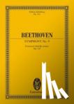 Beethoven, Ludwig van - Sinfonie Nr. 9 d-Moll - "Choral". op. 125. 4 Solostimmen, gemischten Chor und Orchester