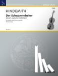 Hindemith, Paul - Der Schwanendreher. Klavierauszug mit Solostimme. - Konzert nach alten Volksliedern. Bratsche und kleines Orchester. Klavierauszug mit Solostimme.