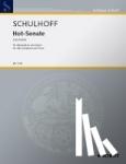Schulhoff, Erwin - Hot-Sonate - (Jazz-Sonate). Alt-Saxophon und Klavier.