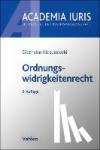 Klesczewski, Diethelm - Ordnungswidrigkeitenrecht