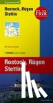  - Falk Regionalkarte 03. Rostock, Rügen, Stettin1 : 150 000 - Mit Ortsverzeichnis