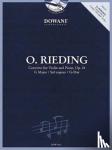  - Oskar Rieding Concerto for Violin and Piano, Op. 24 G Major / Sol majeur / G-Dur - For Violin & Piano