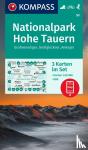  - KOMPASS Wanderkarten-Set 50 Nationalpark Hohe Tauern, Großvenediger, Großglockner, Ankogel (3 Karten) 1:50.000 - inklusive Karte zur offline Verwendung in der KOMPASS-App. Fahrradfahren. Skitouren