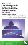 Pino, Richard M. - Manual de procedimientos de anestesia clinica del Massachusetts General Hospital