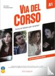 Marin, Telis, Diadori, Pierangela - Via del Corso A1 Libro dello studente ed esercizi (+ audio e video)