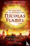 Scott, Michael - De geheimen van de onsterfelijke Nicolas Flamel 2 - De necromancer, De warlock en De zieneres samen in 1 band