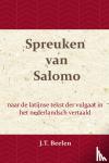Beelen, J.T. - De Spreuken van Salomo - naar de latijnse tekst der vulgaat in het nederlandsch vertaald