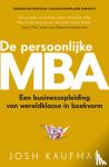 Kaufman, Josh - De persoonlijke MBA - Een businessopleiding van wereldklasse in boekvorm