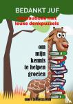Demeersseman, Danny - Bedankt Juf om mijn kennis te helpen groeien - Cadeauboek met leuke denkpuzzels