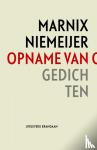 Niemeijer, Marnix - Opname van opzij - gedichten